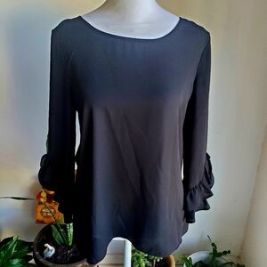 Abyer,  women  t shirt  long sleeve  sz S.